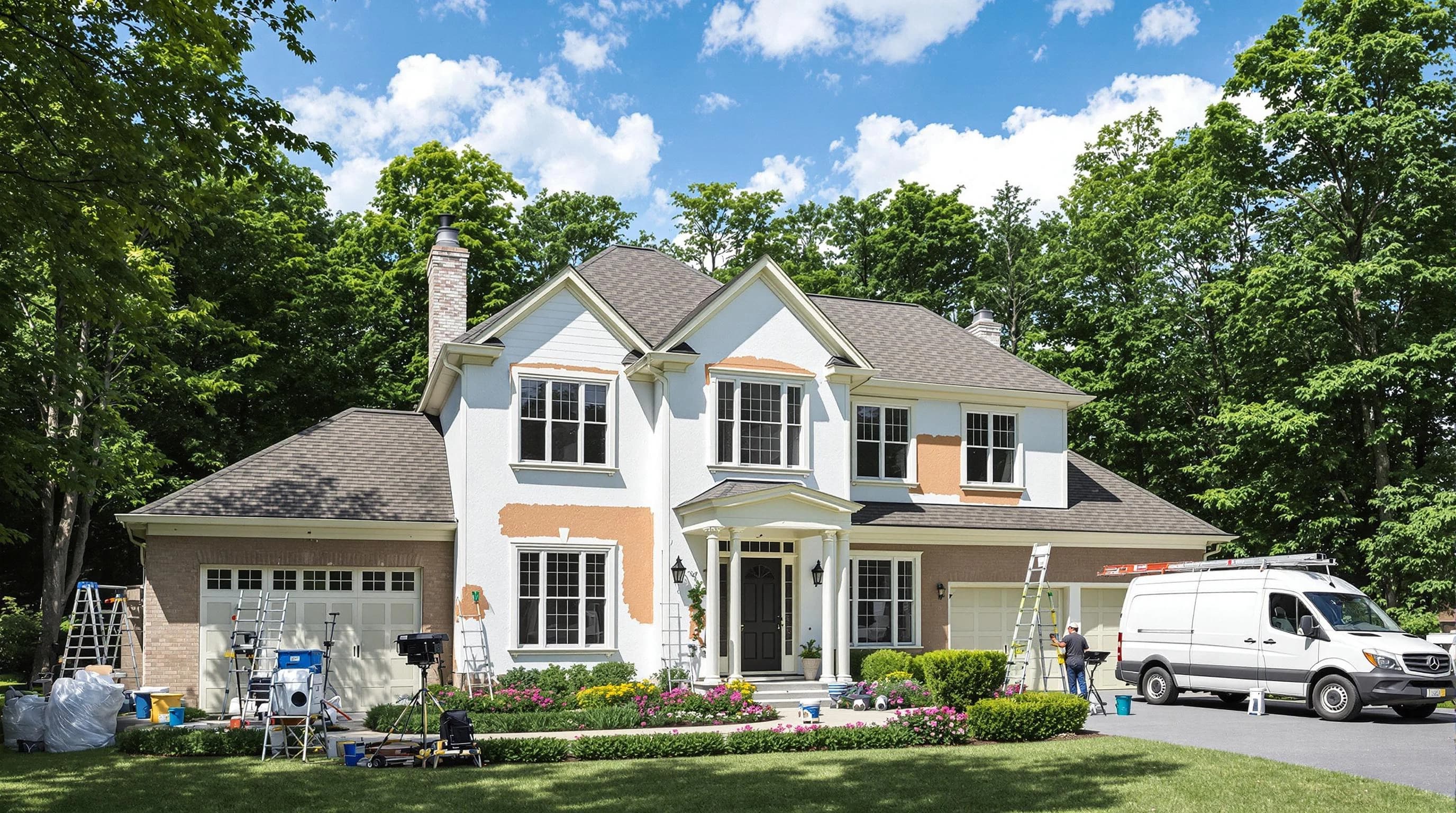 Citrus Park House Painters painting equipment